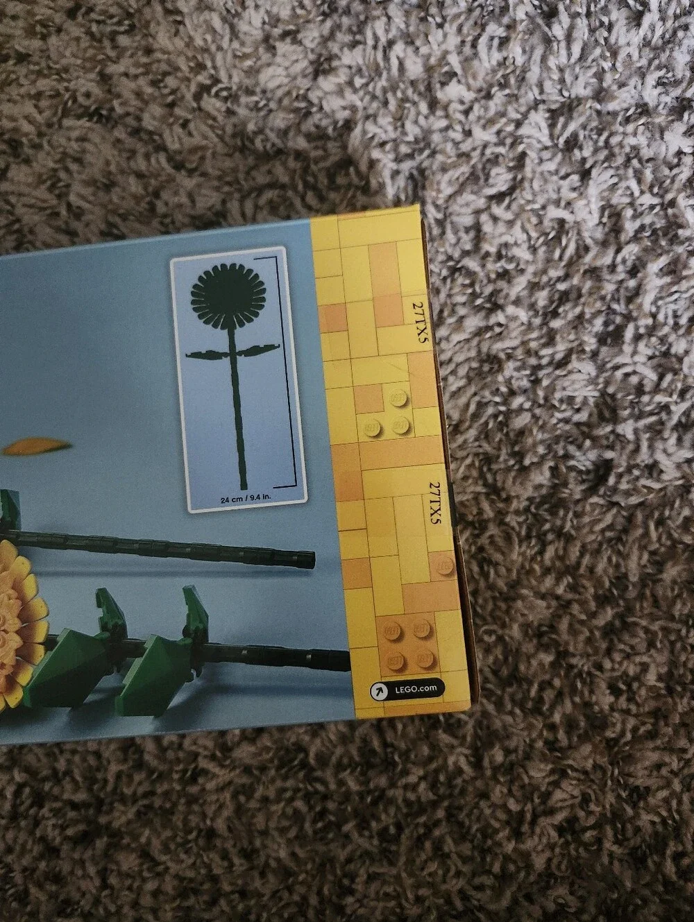 LEGO Sunflowers 40524 Building Set - Yellow & Green